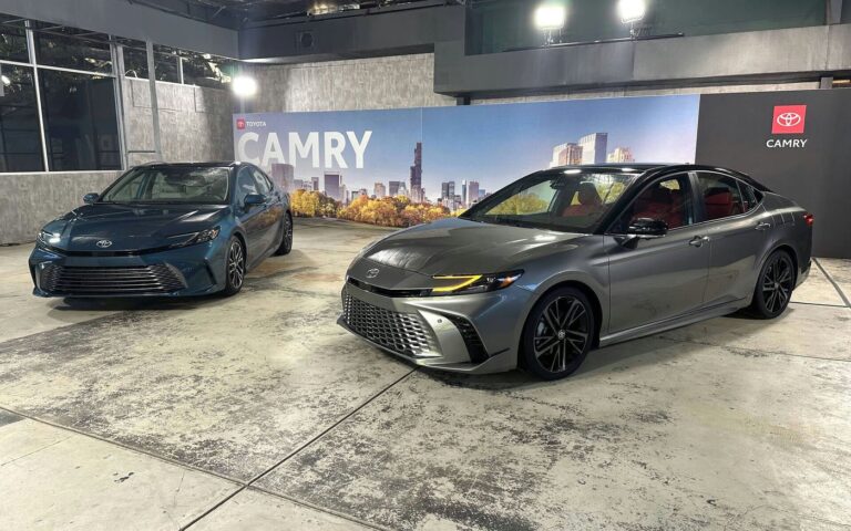 Toyota Camry 2025 — новый кузов